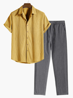 Ensemble homme chemise col classique