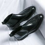 Bottes Chelsea homme perforées