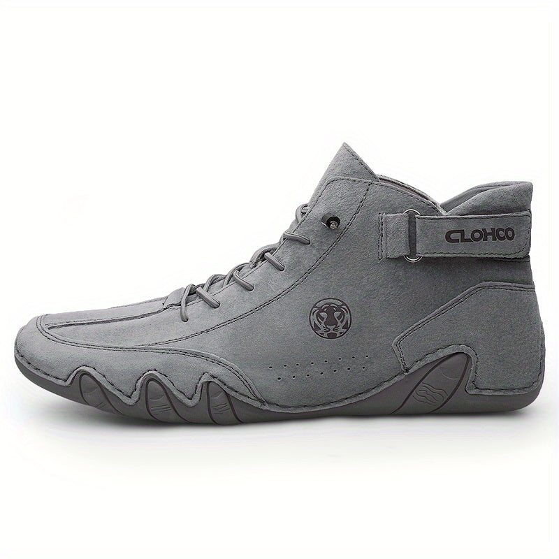 Bottes cheville à lacets pour homme