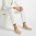 Mocassins homme à semelle contrastante