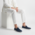Mocassins homme à semelle contrastante