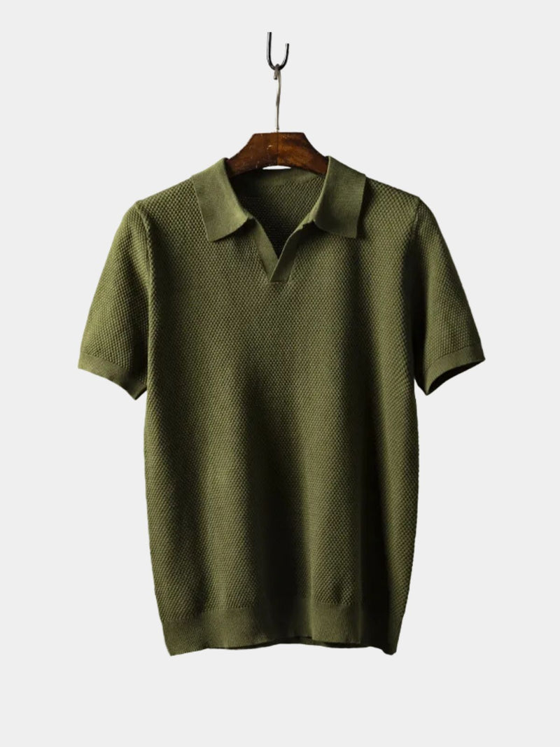 Polo homme col classique