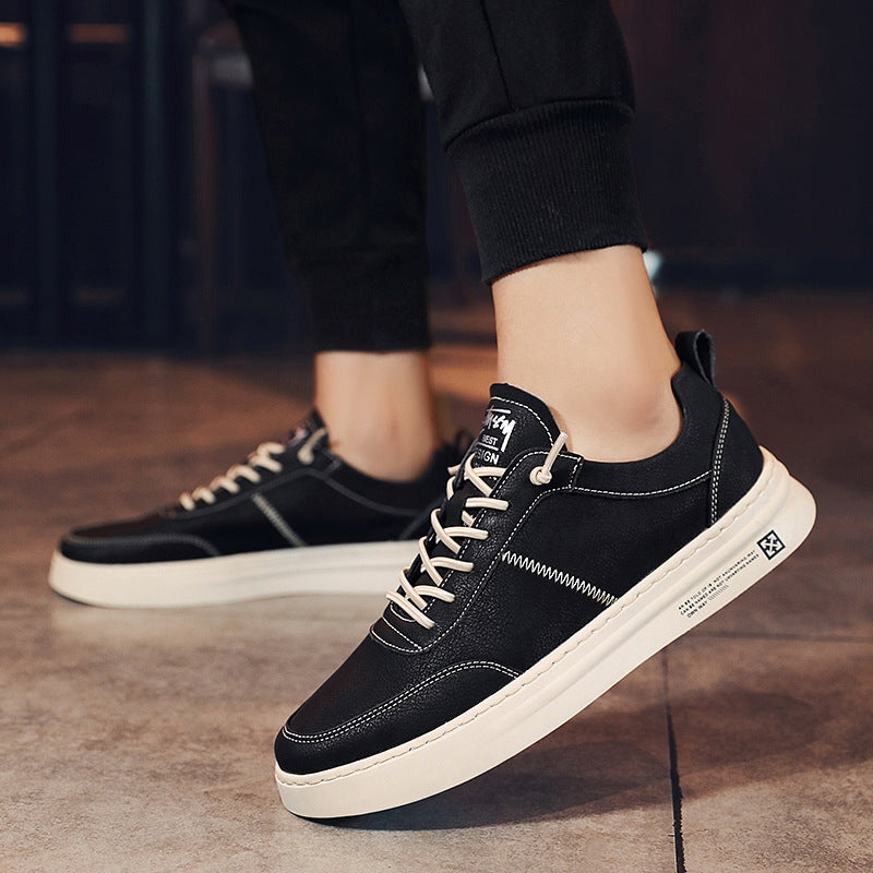 Baskets homme à lacets