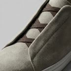 Baskets homme à lacets élastiques