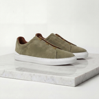 Baskets homme à lacets élastiques