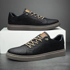 Baskets homme à lacets minimalistes