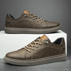 Baskets homme à lacets minimalistes