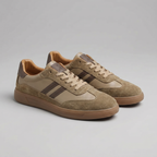 Baskets homme cuir basses à lacets confortables