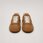 Baskets homme cuir basses à lacets souples