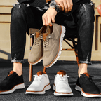 Baskets homme en maille à semelle flexible