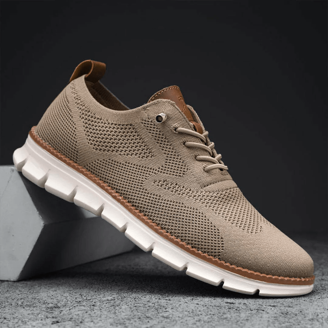 Baskets homme en maille à semelle flexible