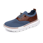 Baskets homme en maille avec lacets