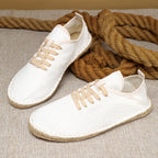 Baskets homme en toile à lacets