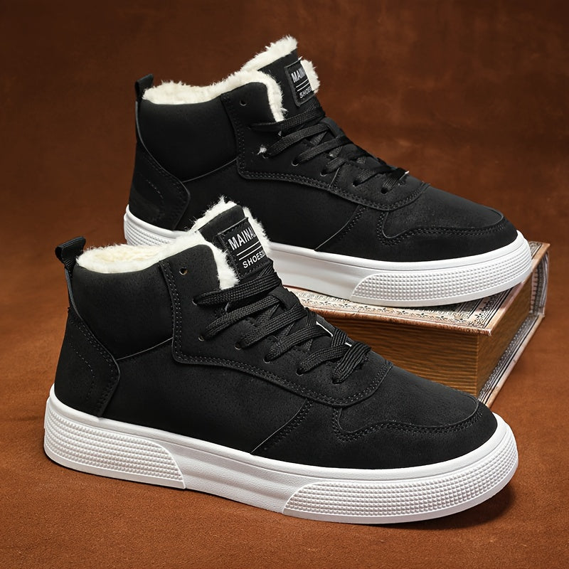Baskets homme montantes doublées