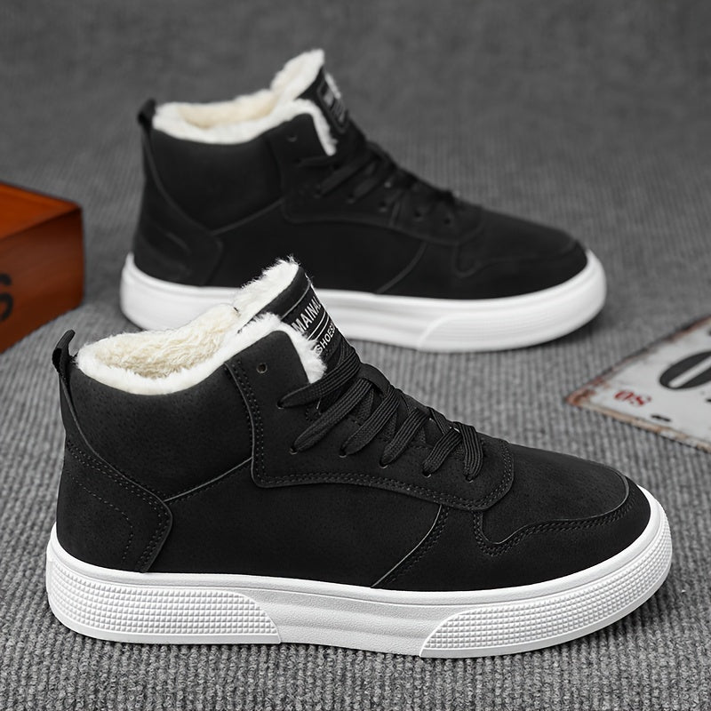 Baskets homme montantes doublées