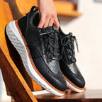 Baskets homme perforées
