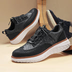 Baskets homme perforées