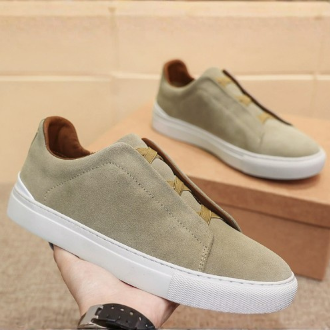 Baskets Homme Sans Lacets à Bandes élastiques