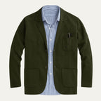 Blazer homme boutonné à poches