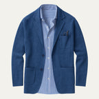 Blazer homme boutonné à poches