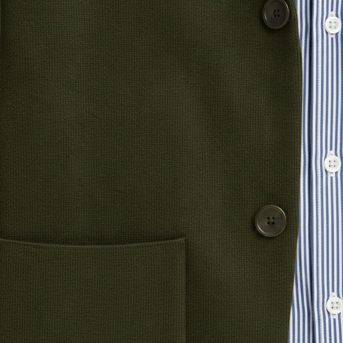 Blazer homme boutonné à poches