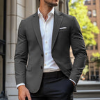 Blazer homme col à revers boutonné