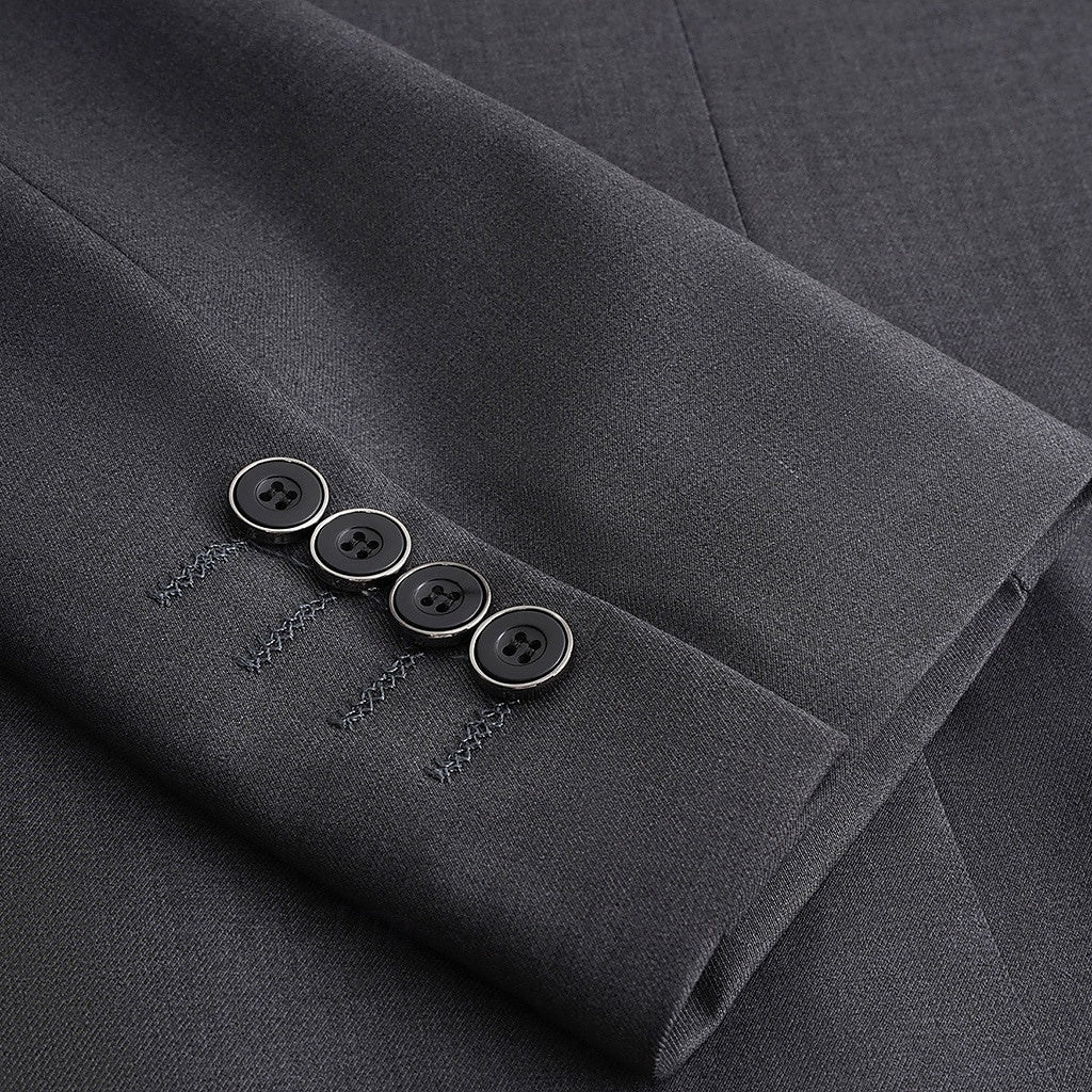 Blazer homme col à revers boutonné