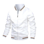 Blouson bomber homme zippé