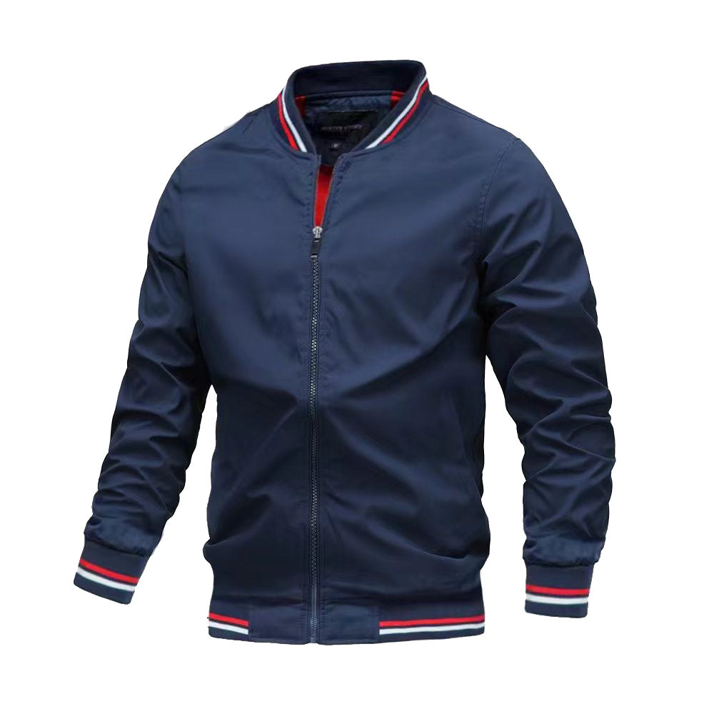 Blouson bomber homme zippé