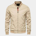 Blouson bomber homme zippé col montant
