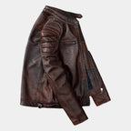 Blouson homme col montant zippé