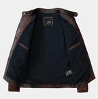 Blouson homme col montant zippé