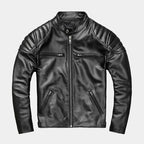 Blouson homme col montant zippé