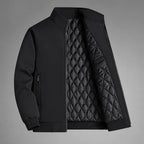 Blouson homme doublé à fermeture zippée