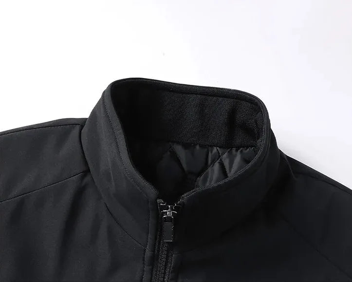 Blouson homme doublé à fermeture zippée