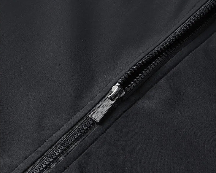 Blouson homme doublé à fermeture zippée
