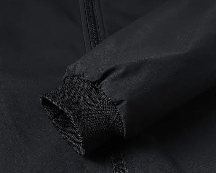 Blouson homme doublé à fermeture zippée