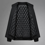 Blouson homme doublé à fermeture zippée