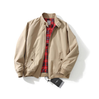 Blouson homme à fermeture zippée