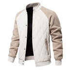 Blouson homme matelassé boutonné