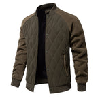 Blouson homme matelassé boutonné