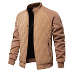 Blouson homme matelassé boutonné