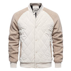 Blouson homme matelassé boutonné