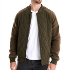 Blouson homme matelassé boutonné