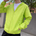 Blouson homme zippé à capuche