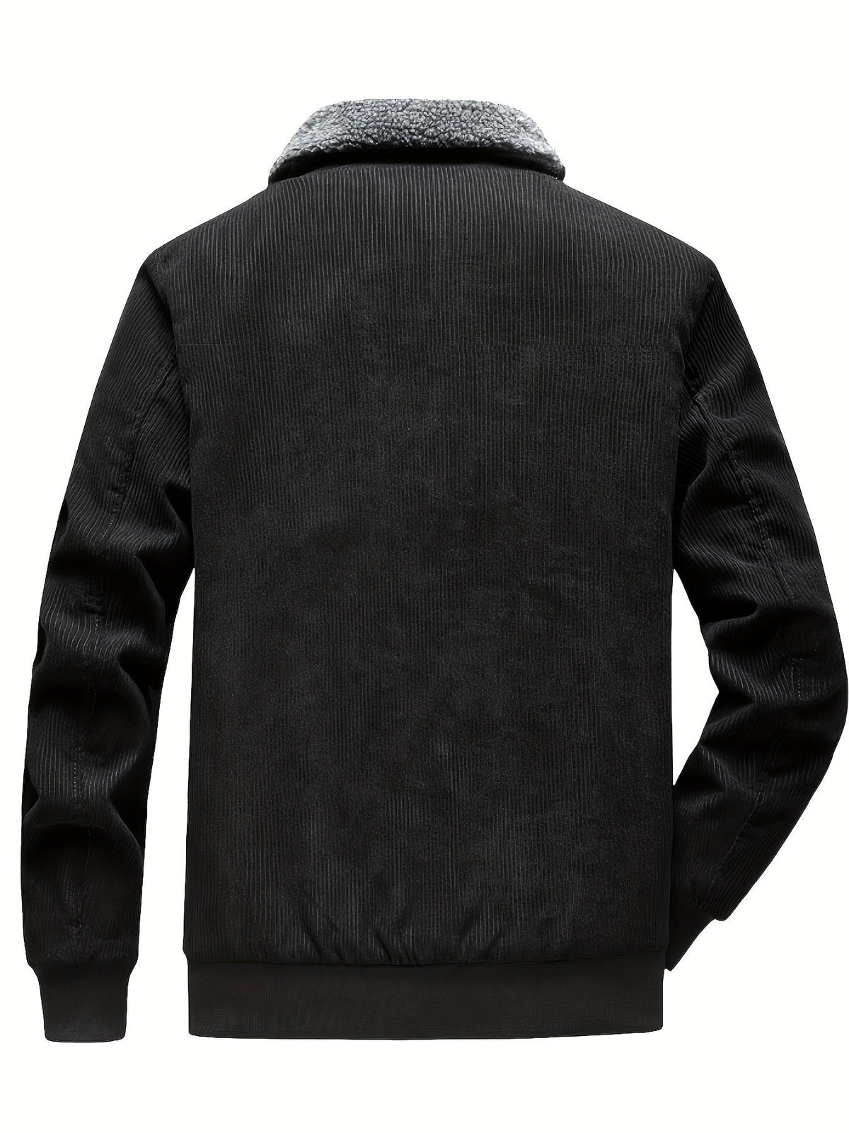 Blouson homme zippé à col contrasté
