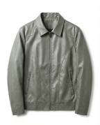 Blouson homme zippé col classique