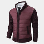 Blouson homme zippé matelassé