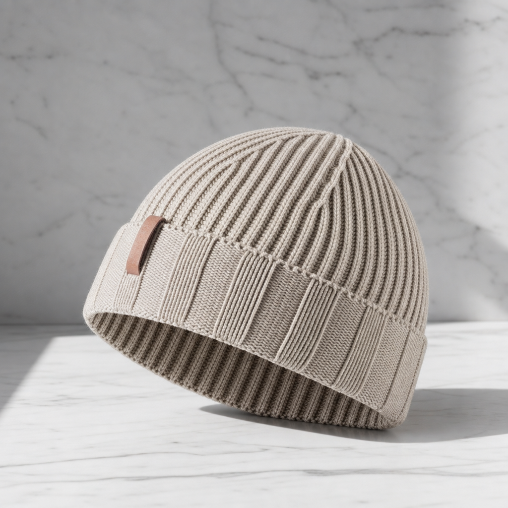Bonnet homme à revers