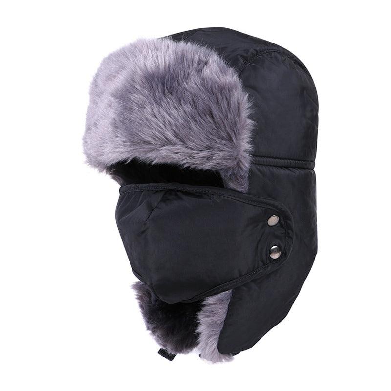 Bonnet homme doublé à masque amovible